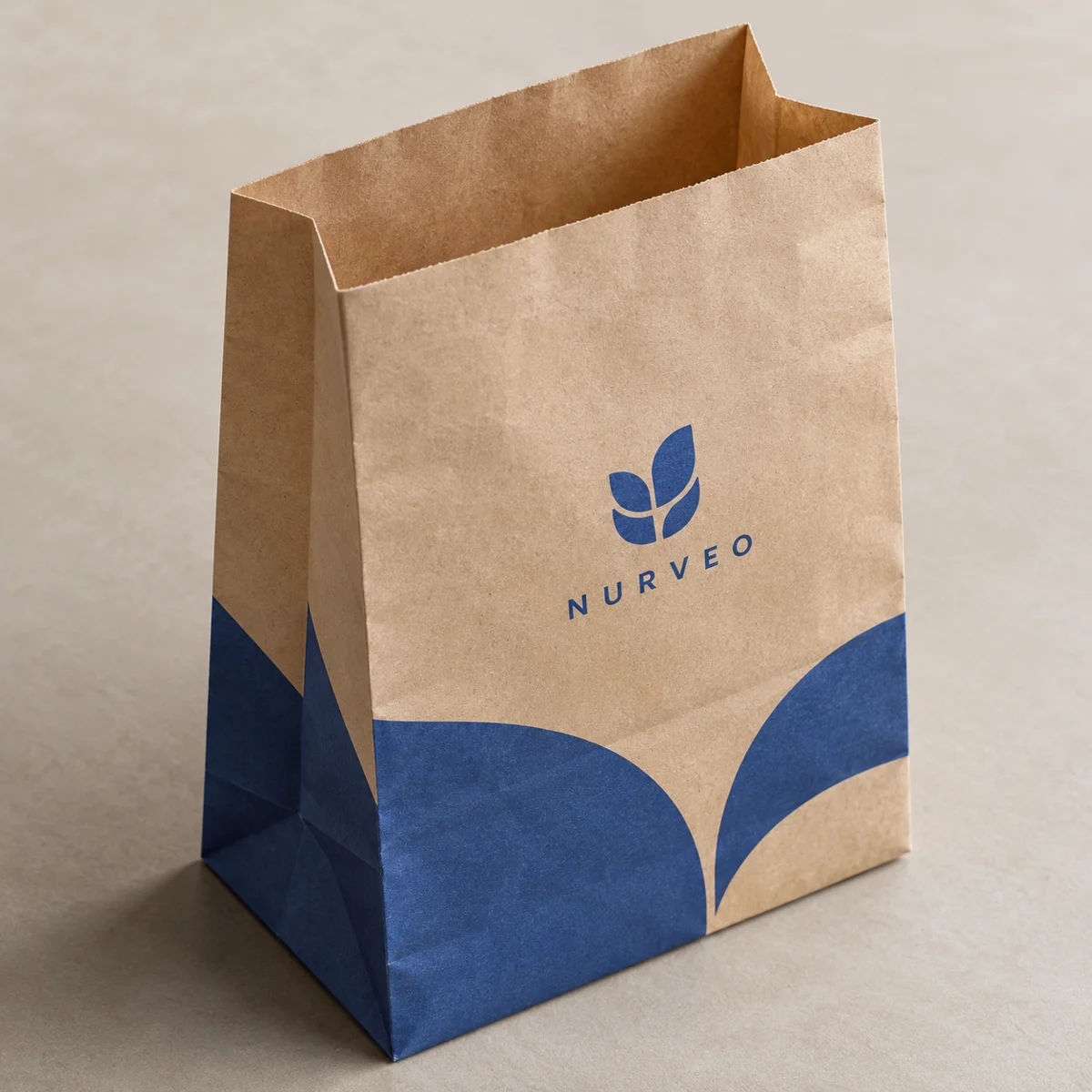 SOS Flat-Bottom Paper Sacks (No Handle) — view 2