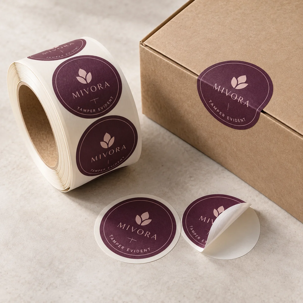 Tamper-Evident Delivery Seal Stickers — view 2